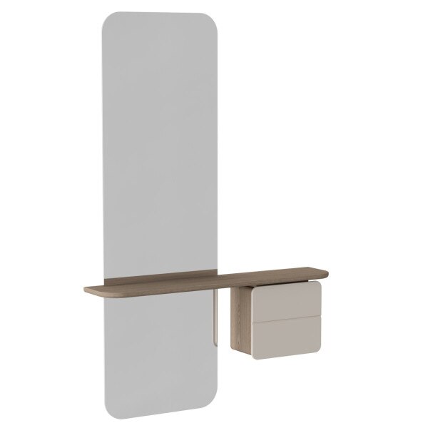 One More Look Mirror w/ Shelf